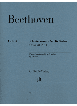 Klaviersonate Nr. 16 G-dur op. 31,1